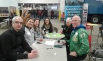 Agribition 2019<br />L-R: Hamish Tulloch '91 C, Kaitlyn Kitzan '20 C, Nicole Wensman '20 C, Amy Carruthers '20 C, Allan McDougald '65 C, Blair Cummins '77 S 